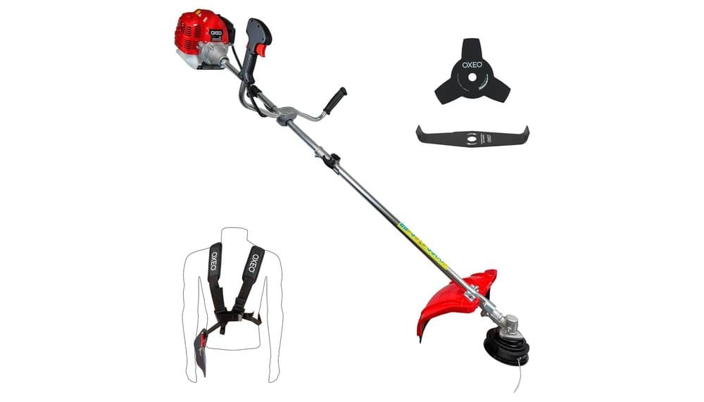 Oxeo 62cc 2-Stroke 2-in-1 Brush Cutter Review