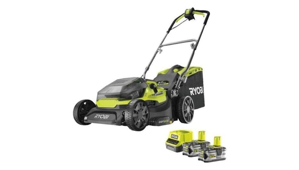 Reseña de la Cortacésped Híbrida RYOBI 18V One+ 37 cm