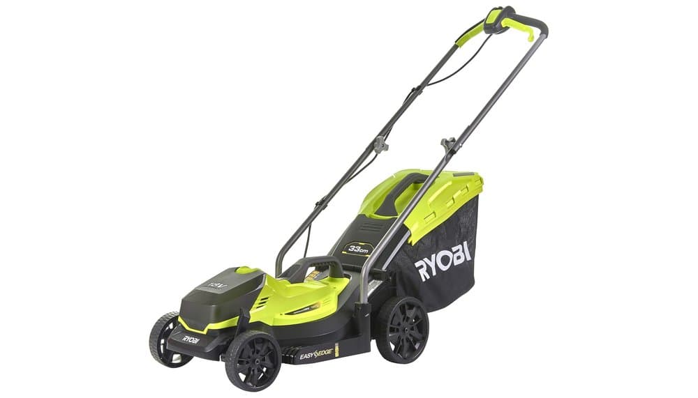Test de la tondeuse RYOBI One+ RLM18X33B40 18V
