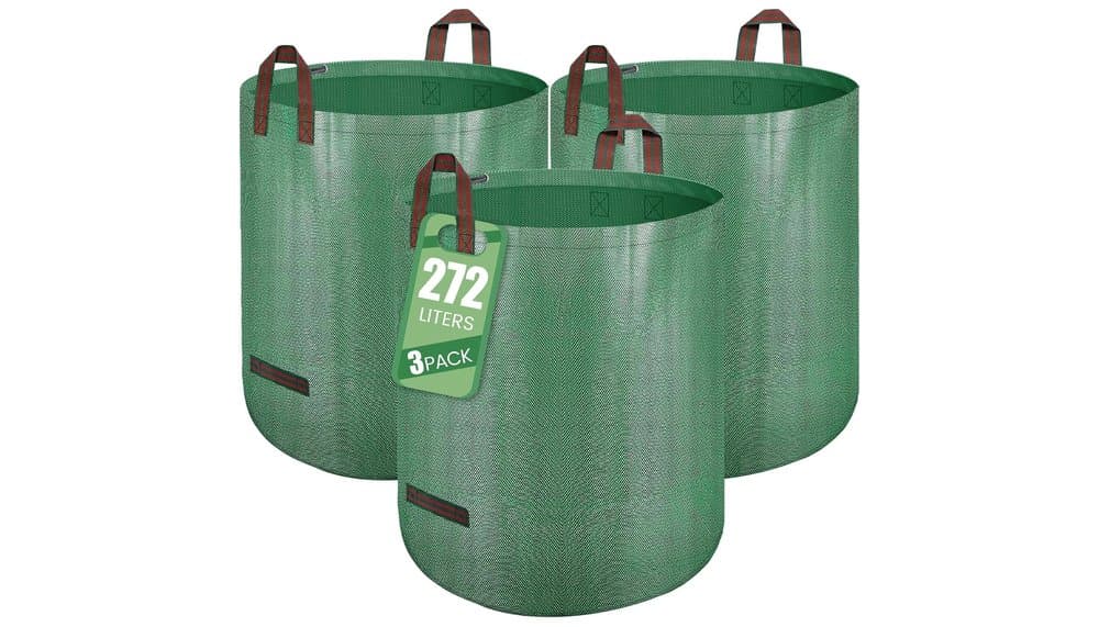 3 x 272L Green Waste Gardening Bag Review