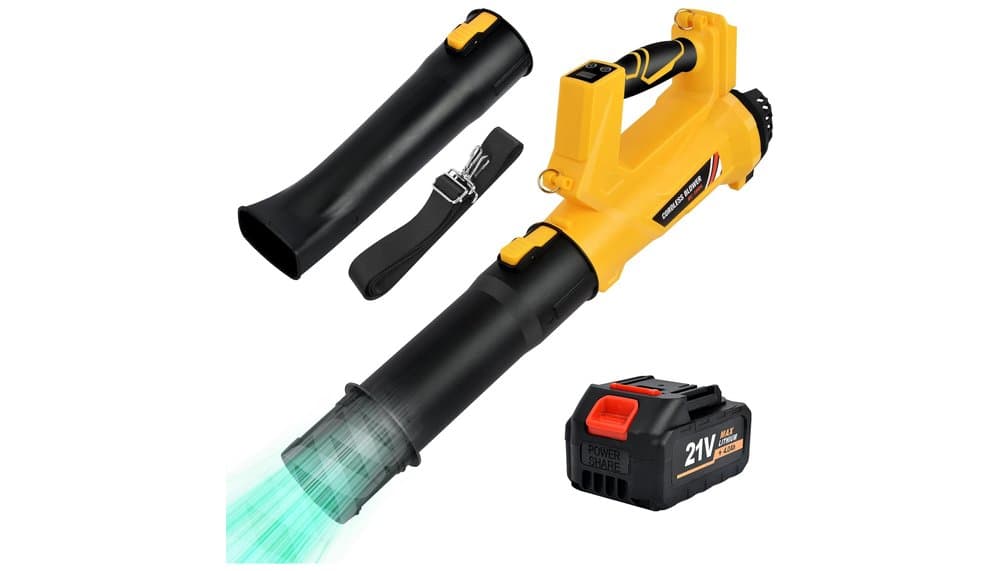 Soplador de Hojas Bilivry 21V sin Cable - Prueba