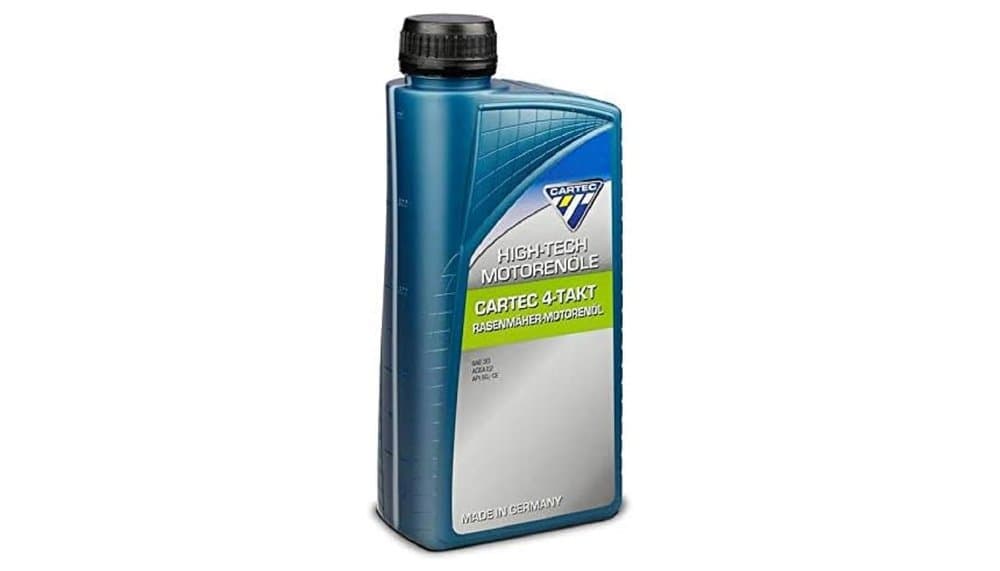 Cartec SAE 30 Four-Stroke Lawn Mower Oil Review & Test