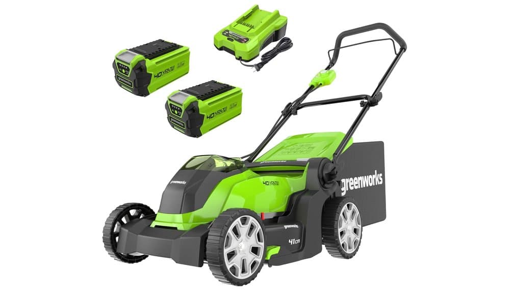 Greenworks G40LM41K2X Cordless Lawn Mower Test Review
