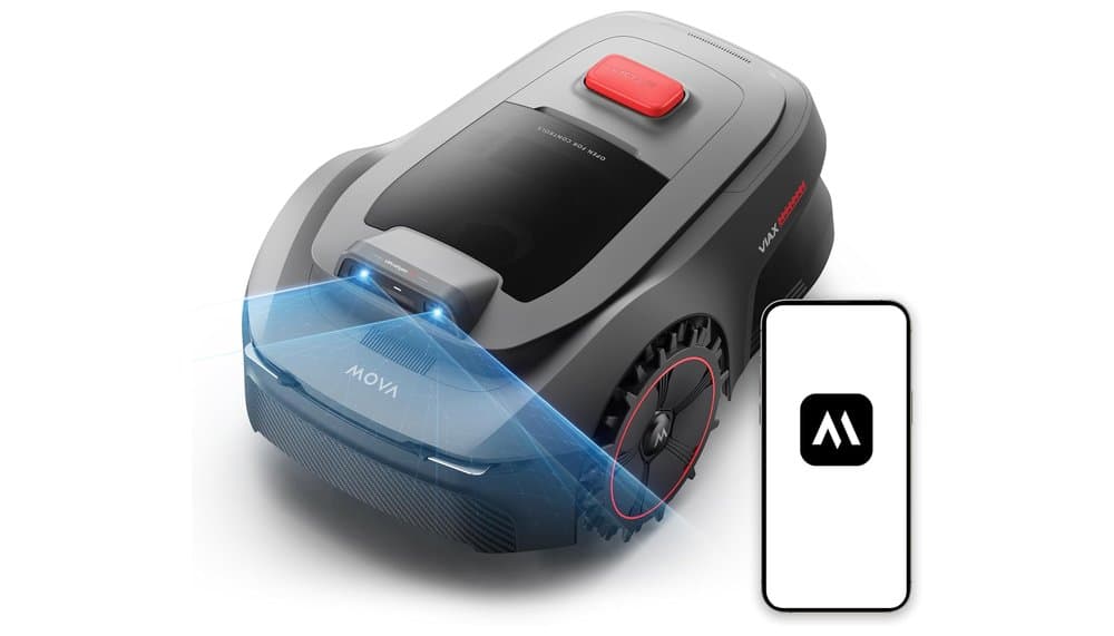 Teste do Robot Corta-Relva MOVA ViAX