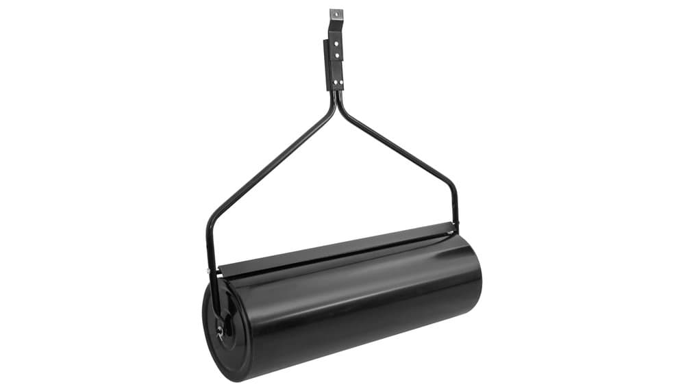 vidaXL 63L Black Garden Push Lawn Roller Review