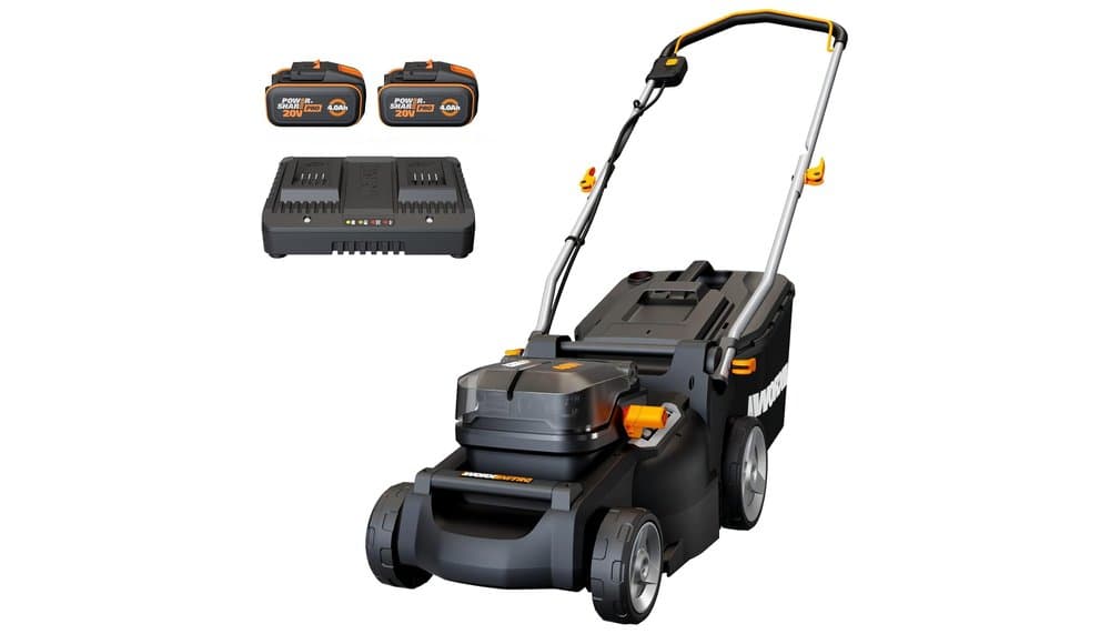 Test WORX WG737E Cordless Lawnmower – Notre avis